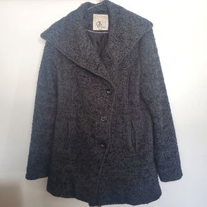 Herringbone Peacoat